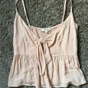 L.A Hearts babydoll top size S Light Orange
